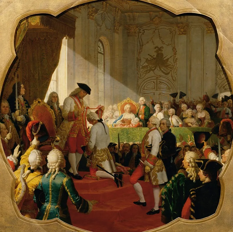 Erste Promotion Zum Militar Maria Theresien Orden 1758