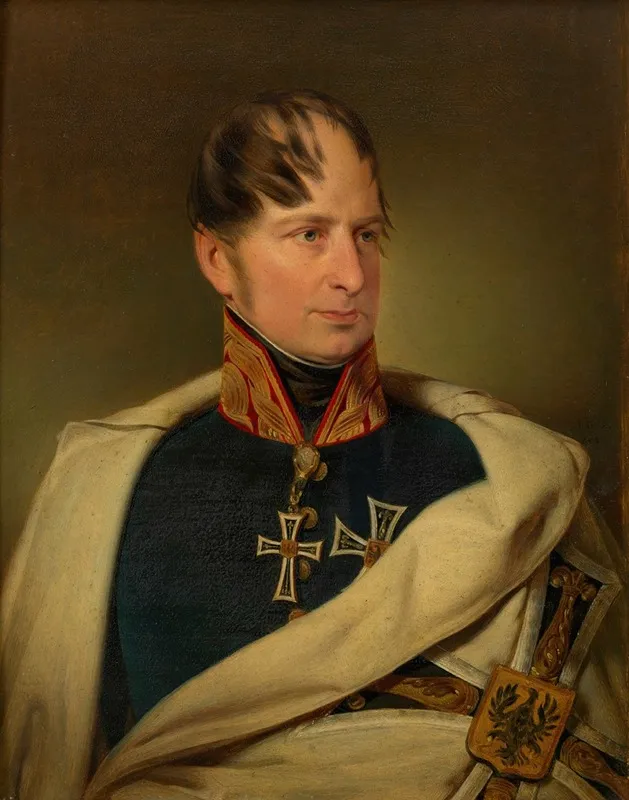 Erzherzog Maximilian Als Hochmeister Des Deutschen Ritterordens Wall Art by Franz Eybl - High-Resolution Digital Print