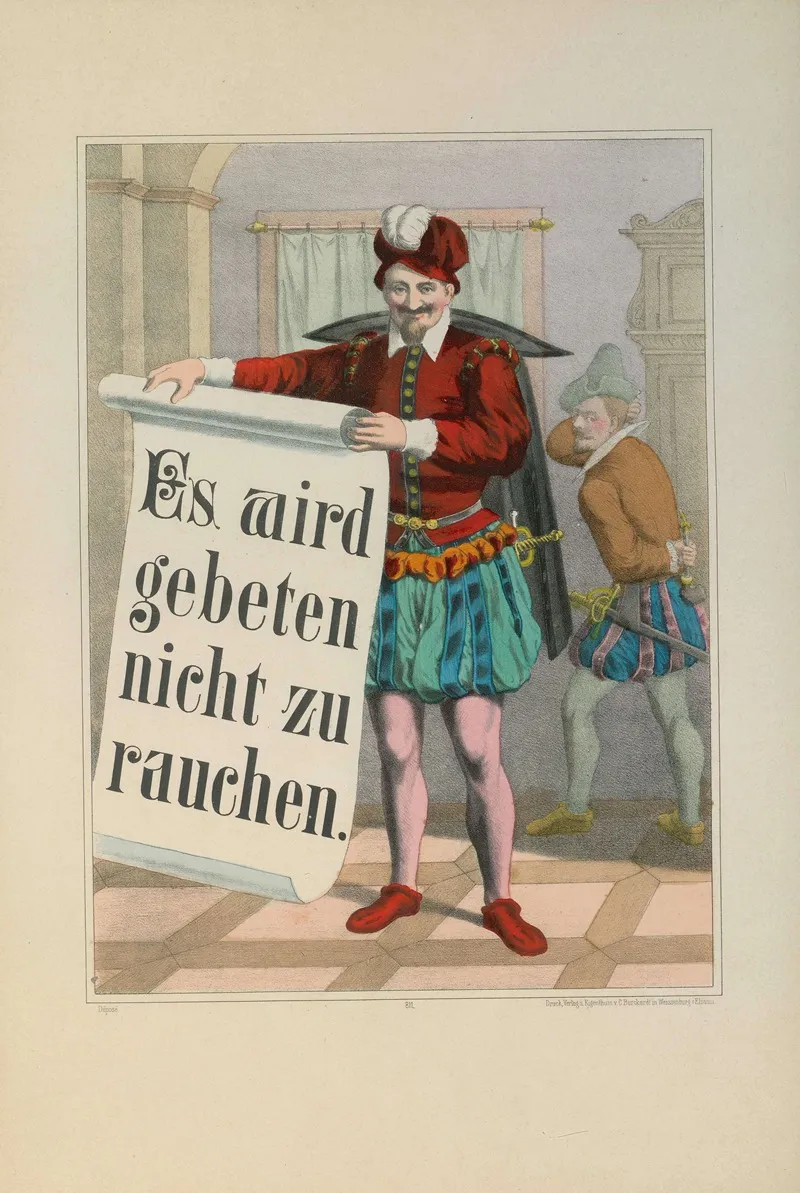 Es Wird Gebeten Nicht Zu Rauchen