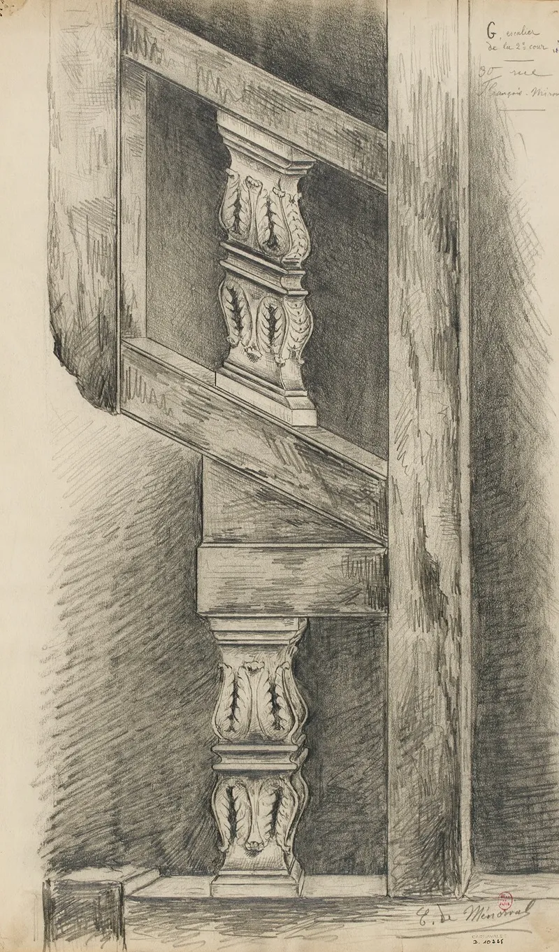 Escalier Au 30 Rue Francois Miron
