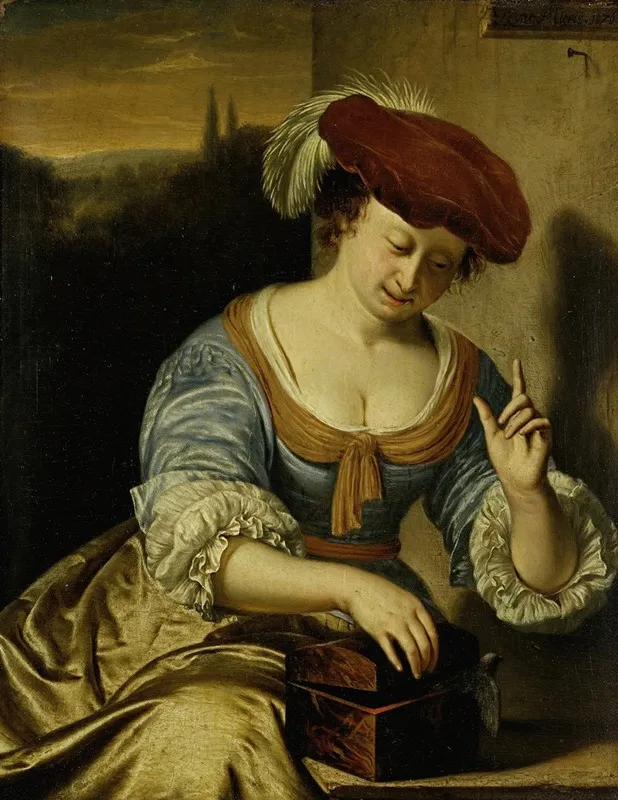 Escaped Bird Allegory Of Chastity