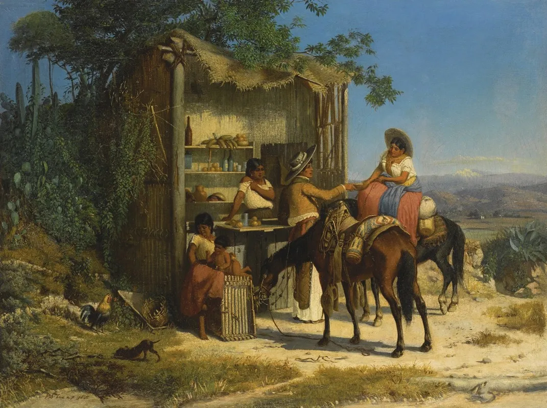 Escena De Venta Wall Art by Manuel Serrano - High-Resolution Digital Print