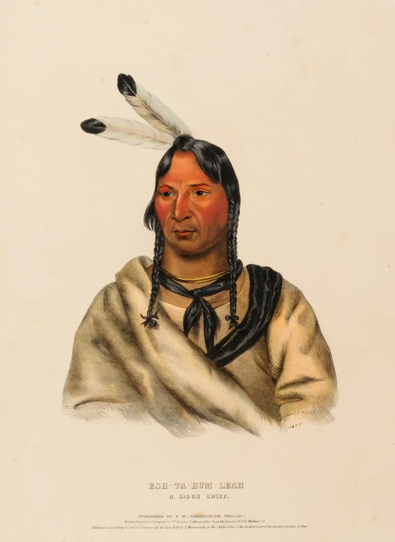 Esh Ta Hum Leah A Sioux Chief