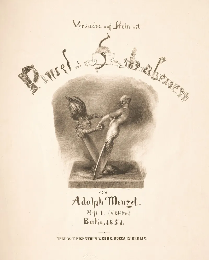 Essay On Stone With Brush And Scraper Title Page