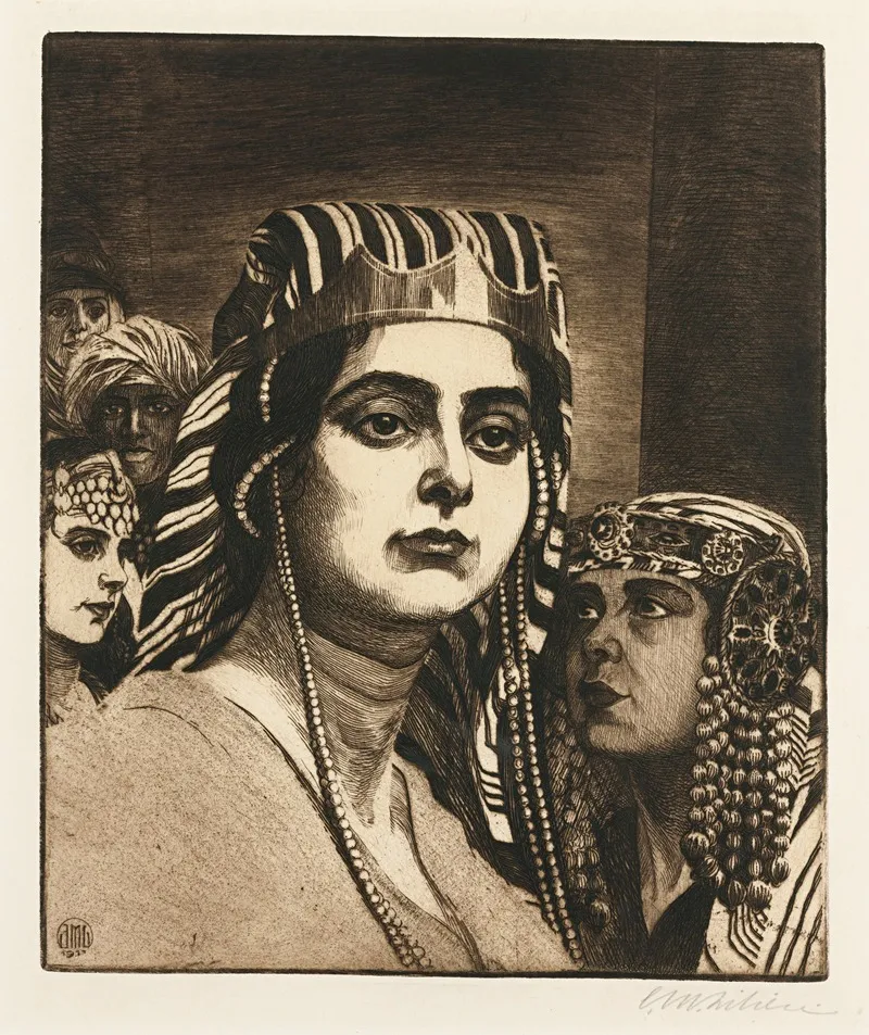 Esther 3 Wall Art by Ephraim Moses Lilien - High-Resolution Digital Print