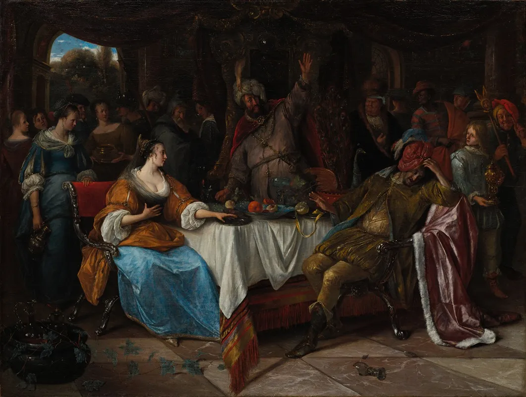 Esther Ahasuerus And Haman
