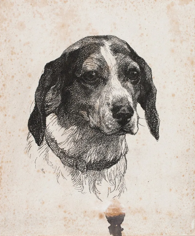 Et Hundehoved Wall Art by Alexander Blom - High-Resolution Digital Print