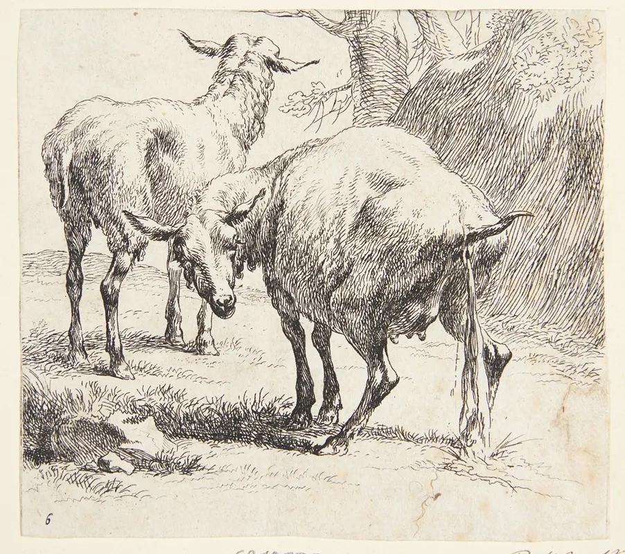 Et Staende Og Et Pissende Far