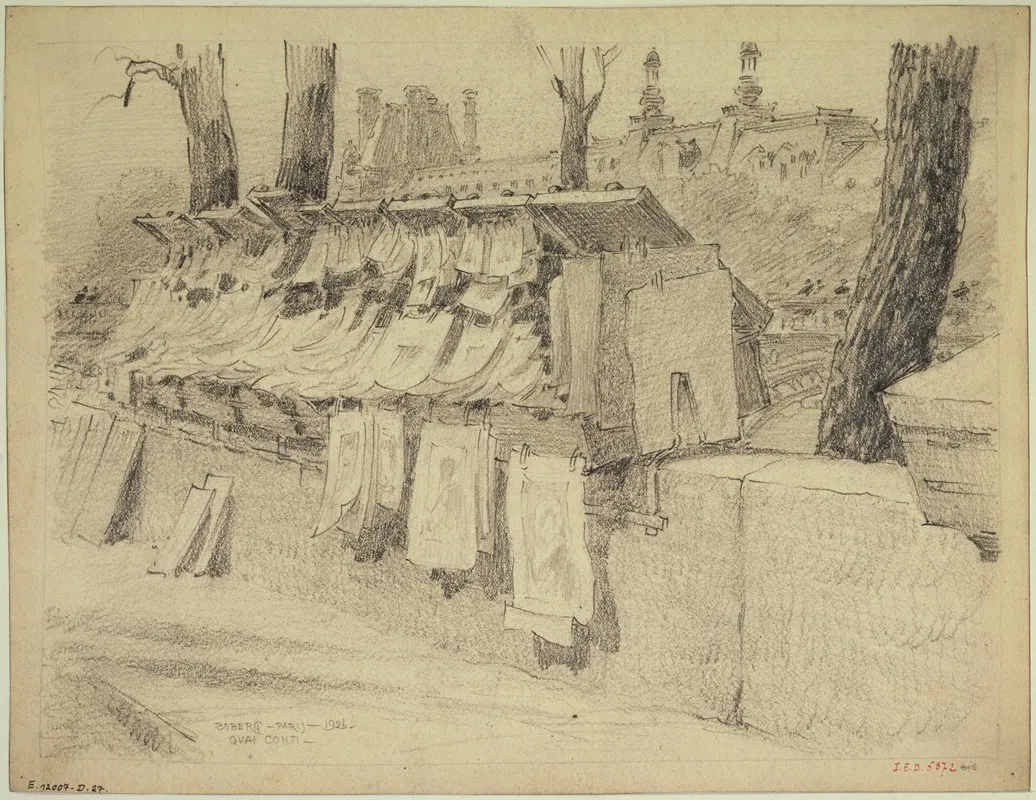 Etalage Dun Marchand Destampes Quai Conti