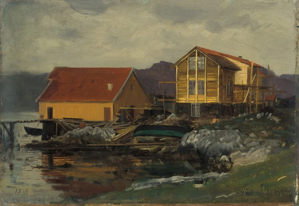 Etter Osregn 2 Wall Art by Amaldus Nielsen - High-Resolution Digital Print