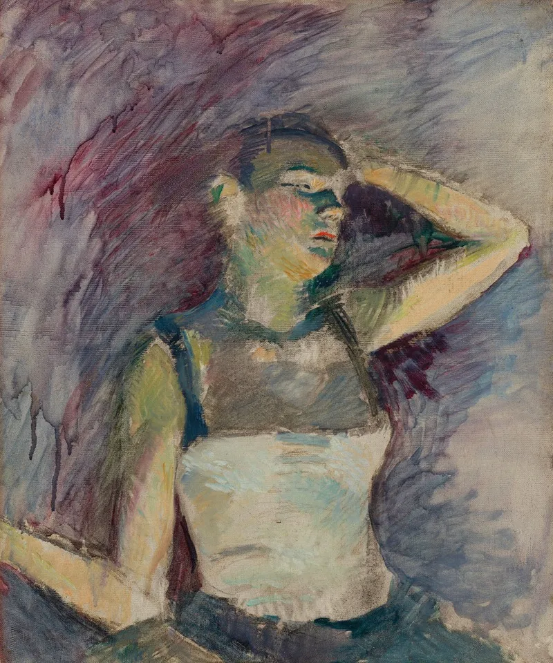 Etude De Danseuse Wall Art by Henri de Toulouse-Lautrec - High-Resolution Digital Print