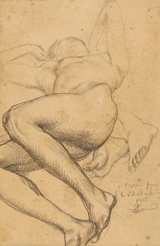 Etude De Femme Et Fragment