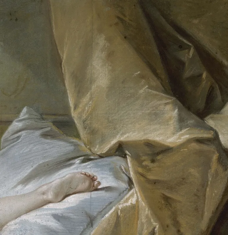 Etude De Pied Wall Art by François Boucher - High-Resolution Digital Print