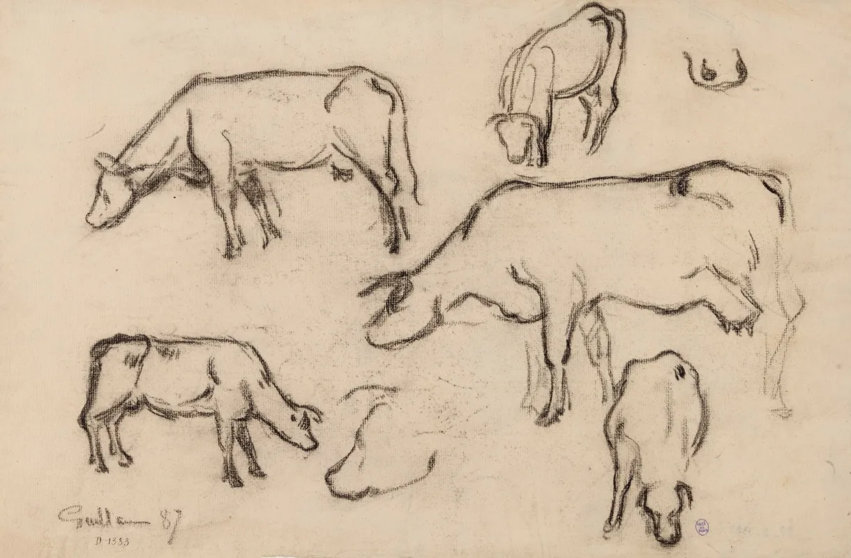 Etude De Vaches 2