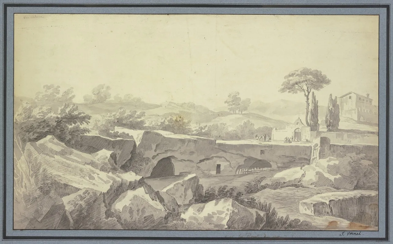Etude Faite Sur La Route Du Pont Salert A Rome