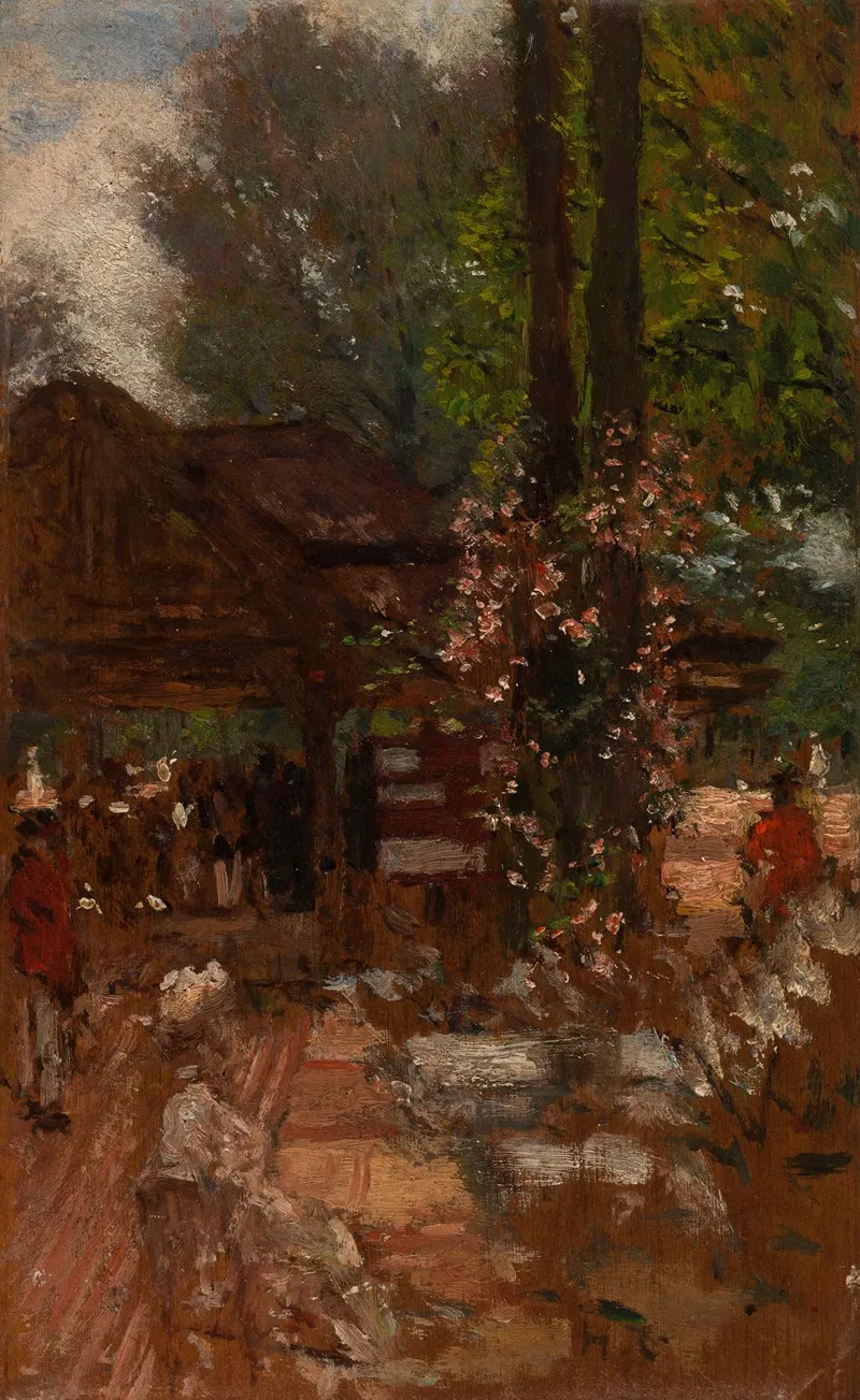 Etude Pour Le Cercle De Lile De Puteaux 2