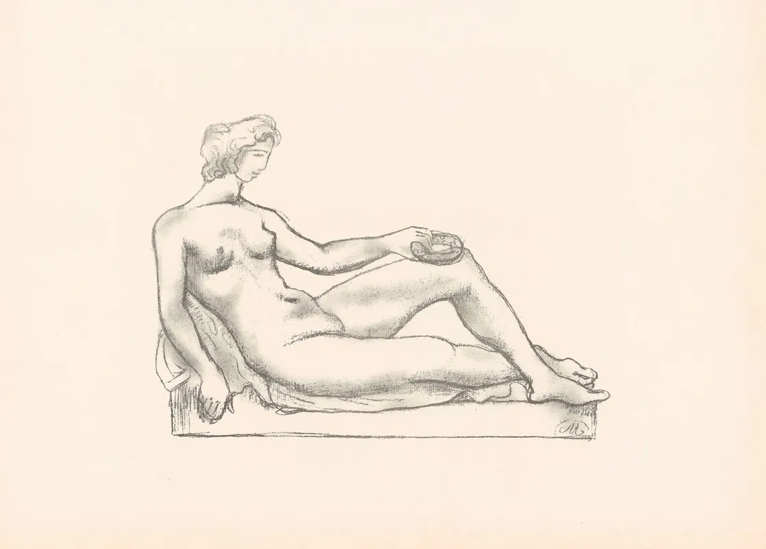 Etude Pour Le Monument De Cezanne