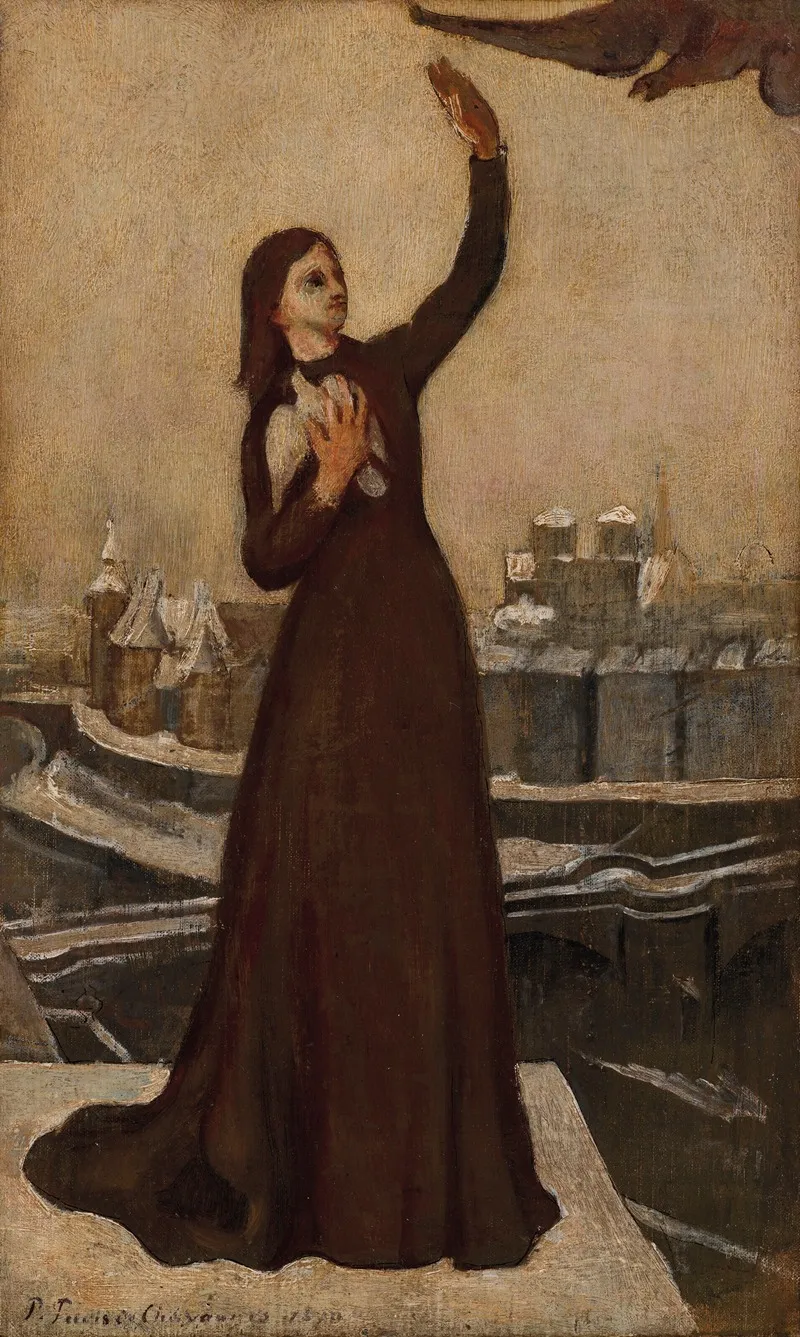 Etude Pour Le Pigeon Voyageur