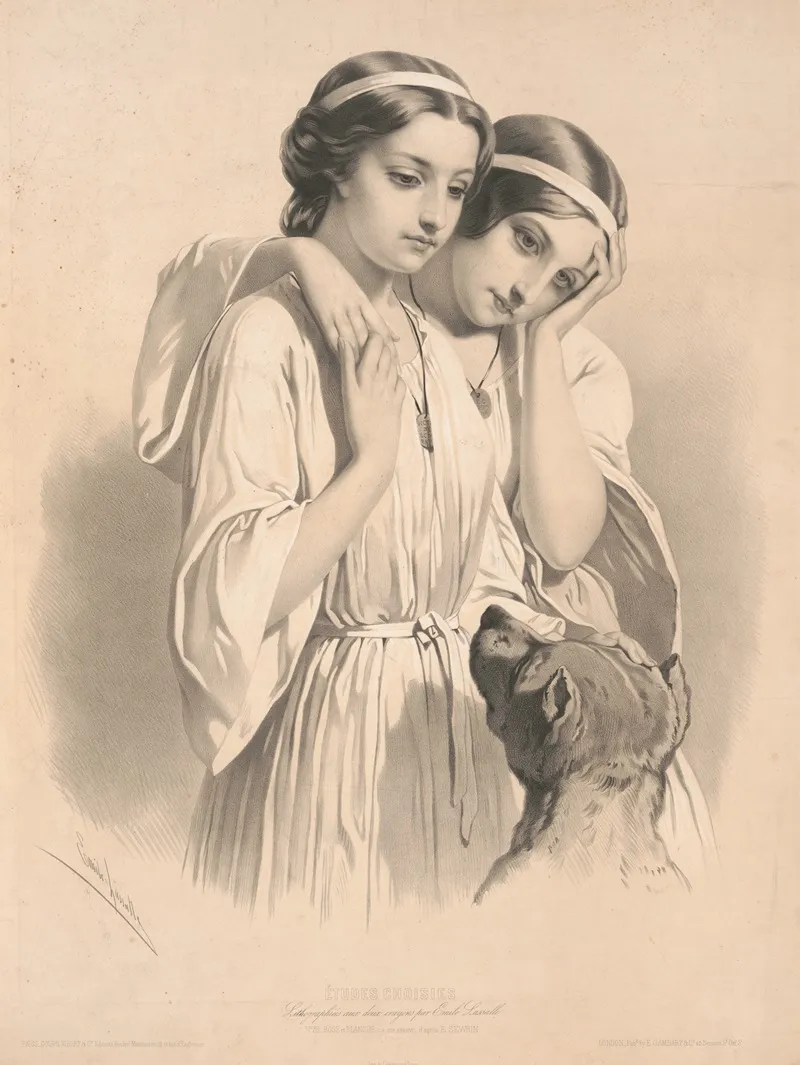 Etudes Choises Wall Art by Emile Lassalle - High-Resolution Digital Print
