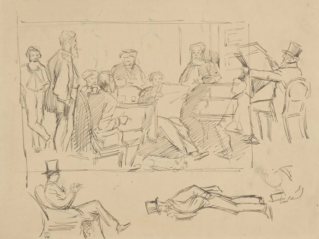 Etudes De Personnages Masculins 2