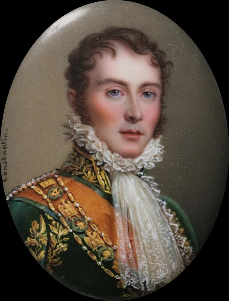 Eugene De Beauharnais 1781 1824 Hertig Av Leuchtenburg Wall Art by Abraham Constantin - High-Resolution Digital Print