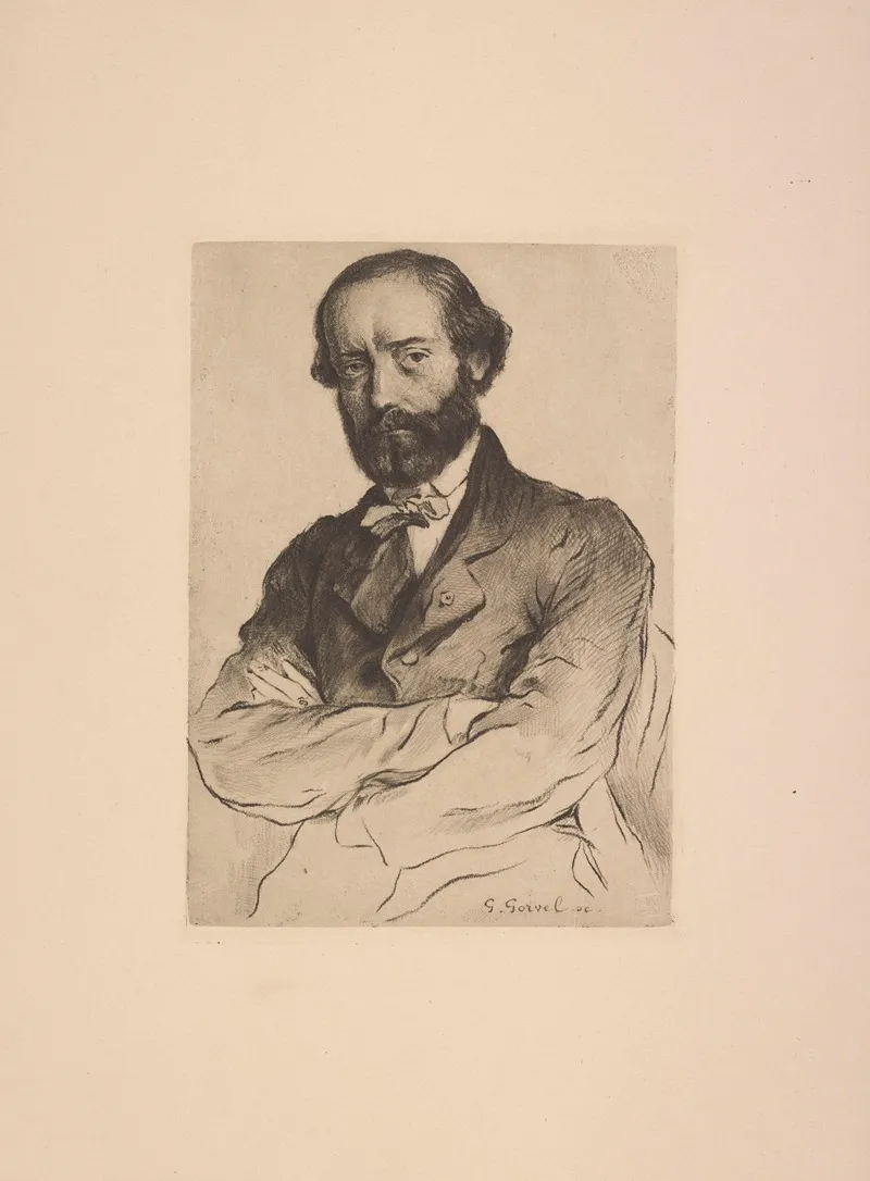 Eugene Emmanuel Viollet Le Duc 1814 1879 Wall Art by Georges Gorvel - High-Resolution Digital Print