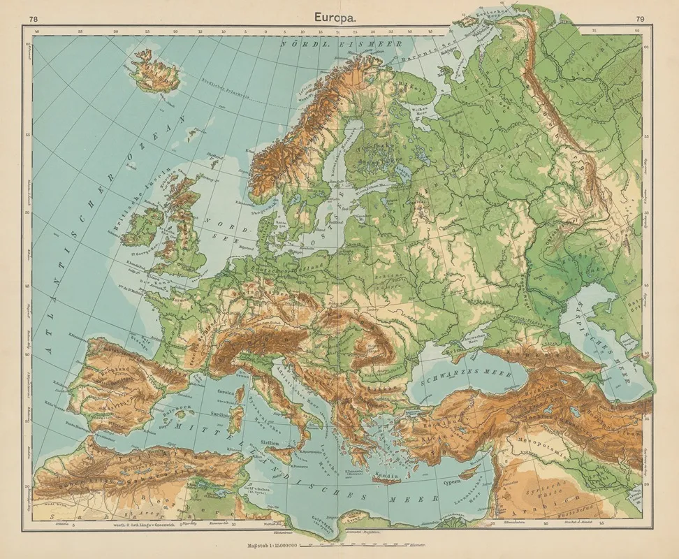 Europa 3 Wall Art by Carl Diercke - High-Resolution Digital Print