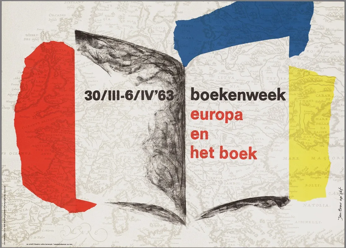 Europa En Het Boek Wall Art by Jan Bons - High-Resolution Digital Print