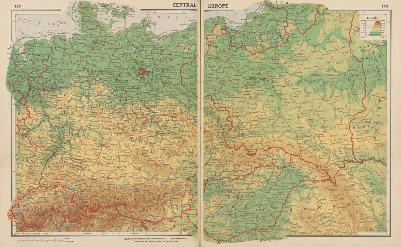 Europe Central Wall Art by John Paul Goode - High-Resolution Digital Print