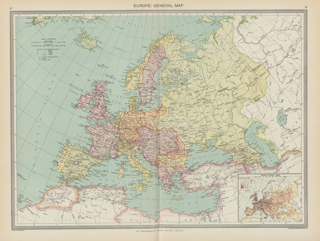 Europe General Map