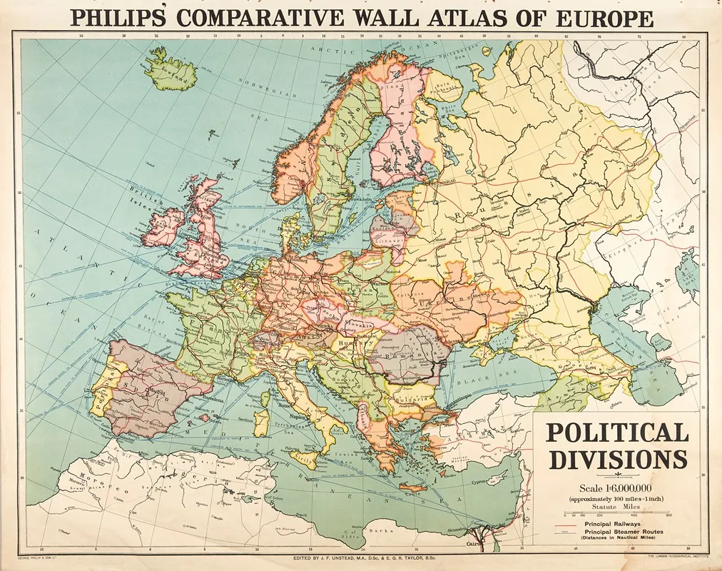 Europe Political Divisions