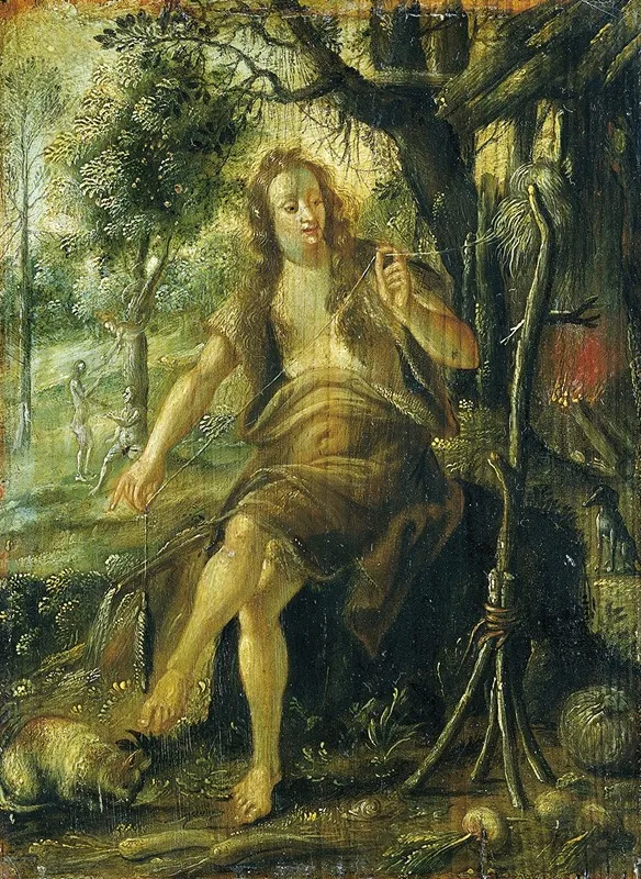 Eve Spinning Wall Art by Hans Ammon - High-Resolution Digital Print