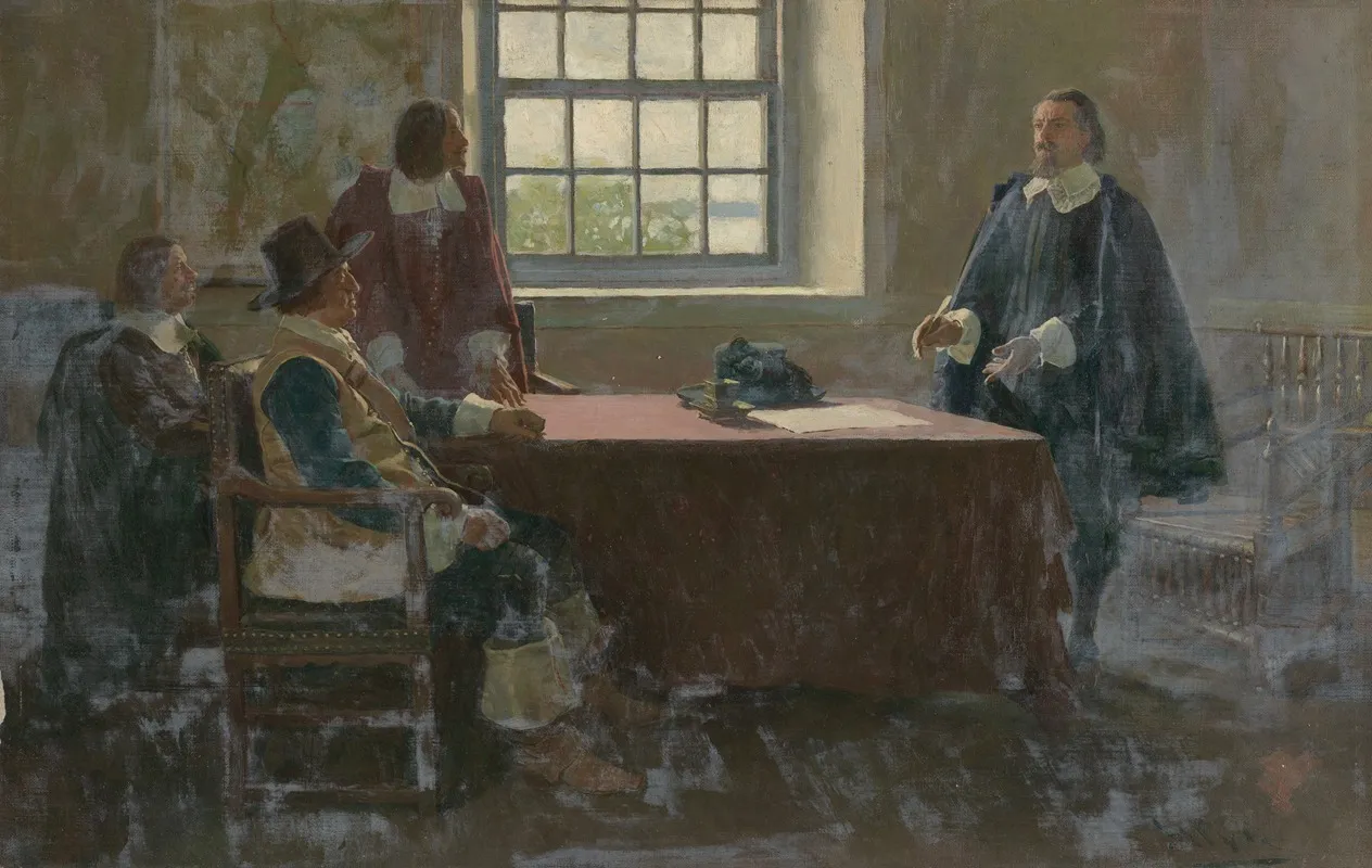 Even Sir William Berkeley The Redoubtable Cavalier Governor Saw That He Must Yield