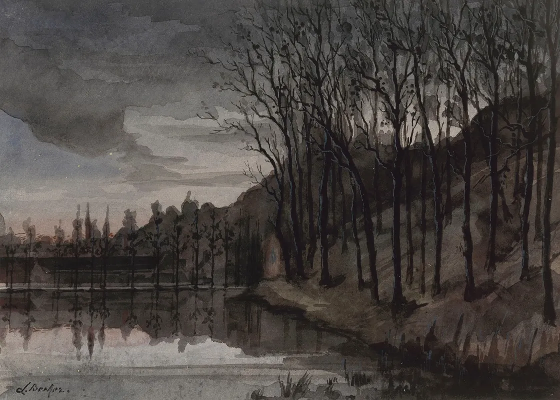 Evening 22 Wall Art by Léon Becker - High-Resolution Digital Print