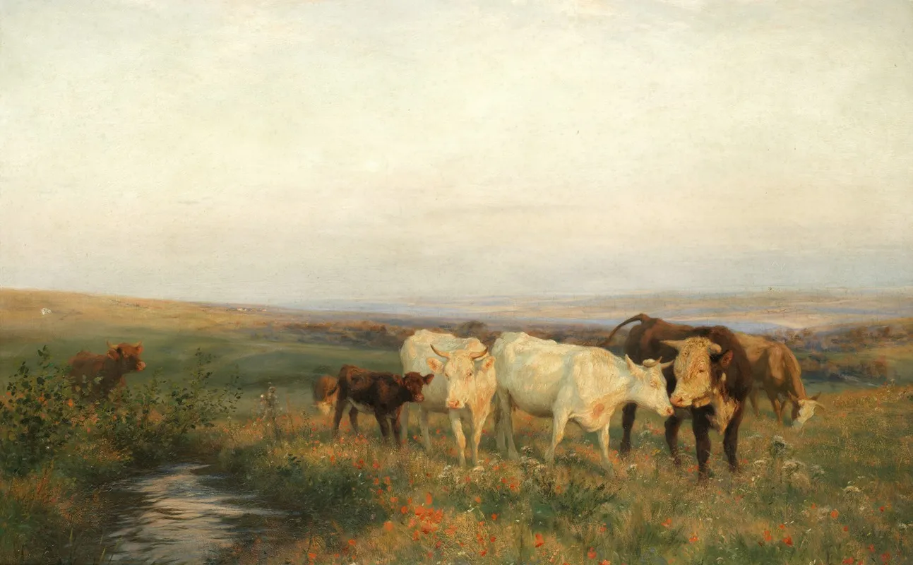 Evening 24 Wall Art by Henry William Banks - High-Resolution Digital Print