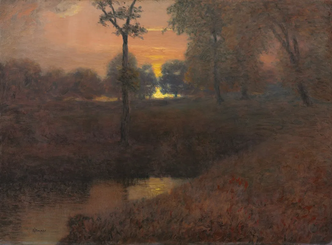 Evening 4 Wall Art by Hugh Huntington Howard - High-Resolution Digital Print