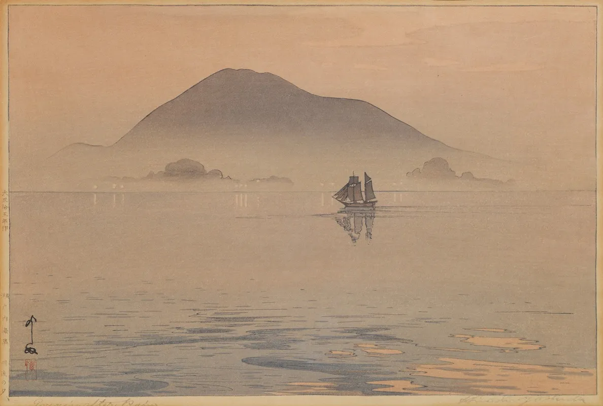 Evening After Rain From Inland Sea