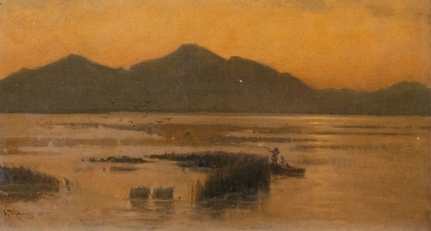 Evening At Lake Chiemsee