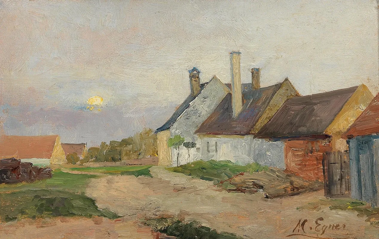 Evening In Brittany Wall Art by Marie Egner - High-Resolution Digital Print