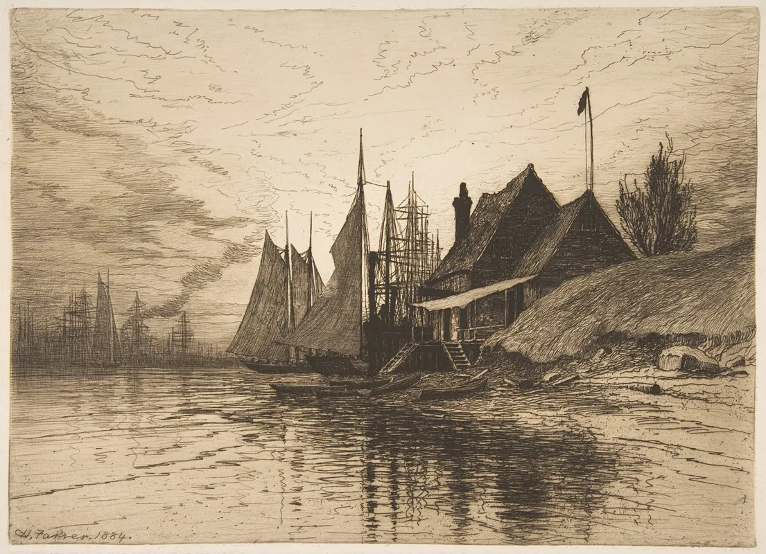 Evening New York Harbor