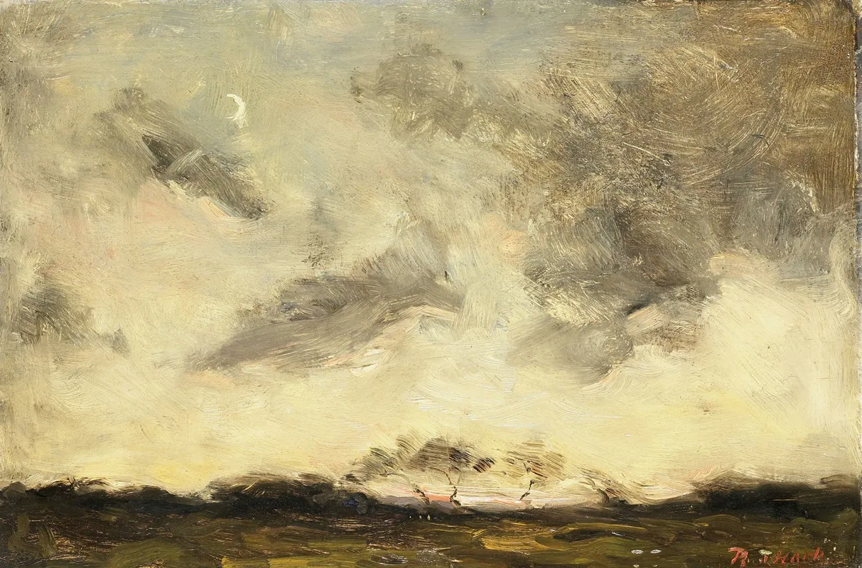 Evening Sun Wall Art by Rudolf Jurriaan Stephanus Haak - High-Resolution Digital Print
