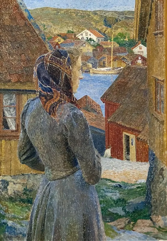 Eventide Bohuslan Wall Art by Carl Wilhelmson - High-Resolution Digital Print