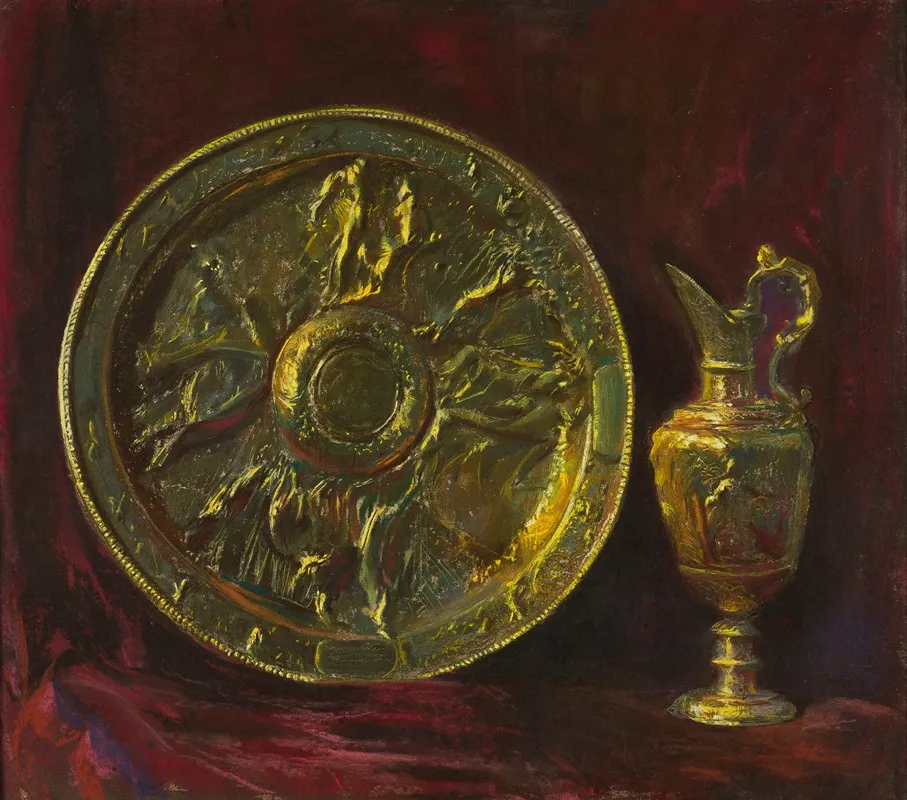 Ewer And Basin For The Maundy Thursday Liturgy