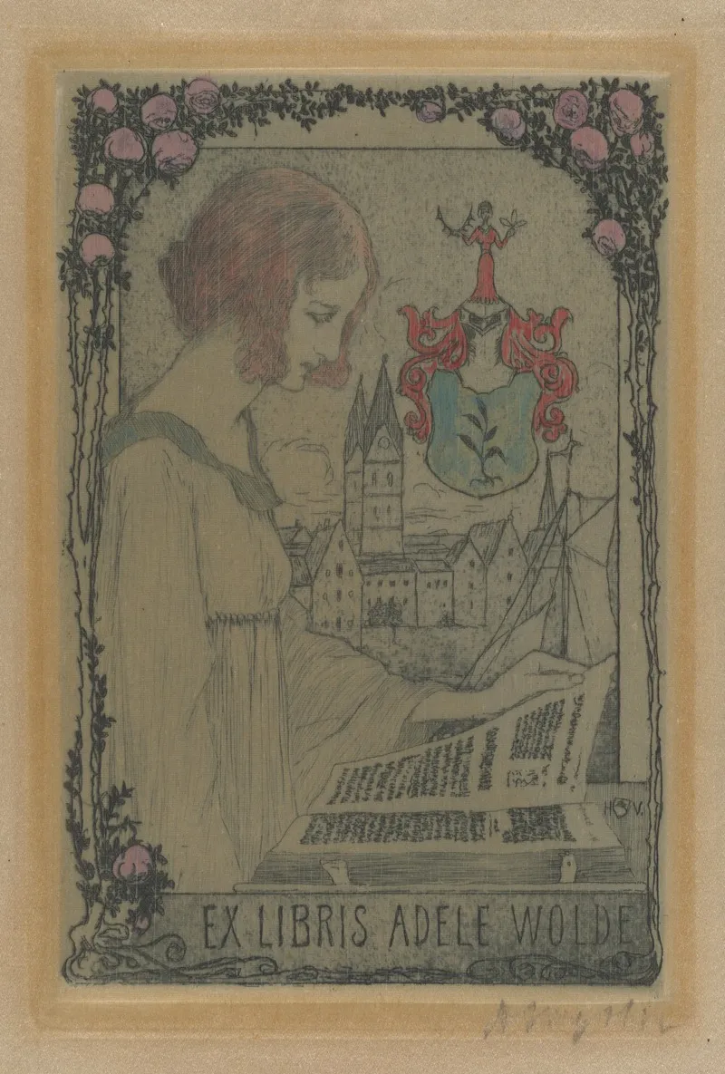 Ex Libris Adele Wolde Ii
