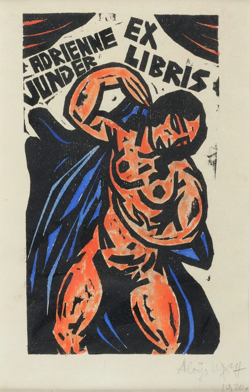 Ex Libris Adrienne Junger