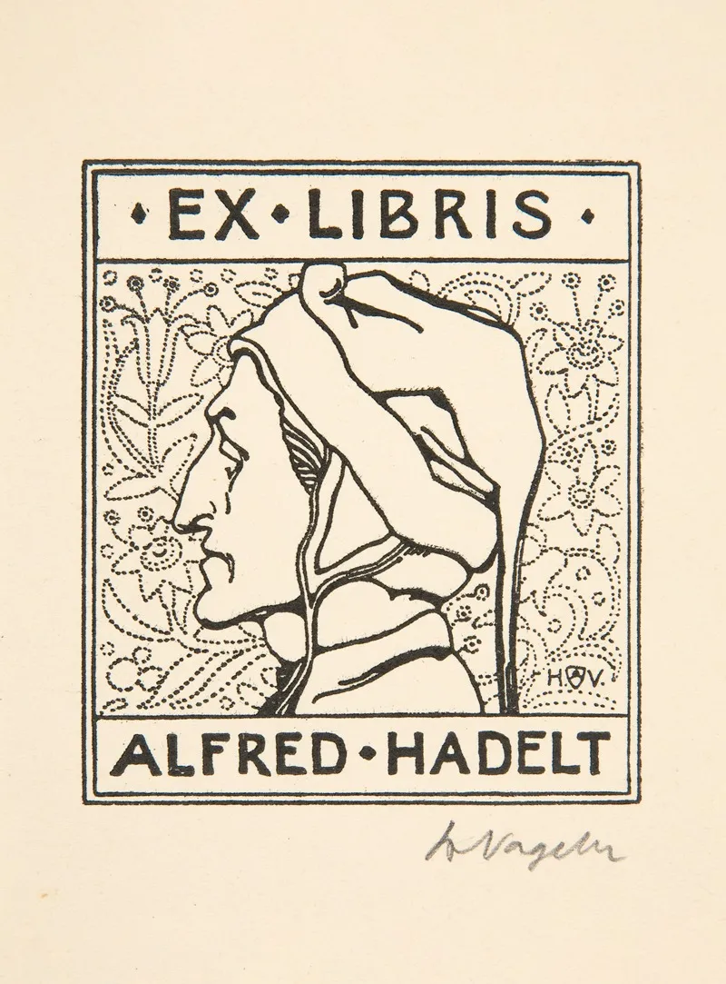 Ex Libris Alfred Hadelt