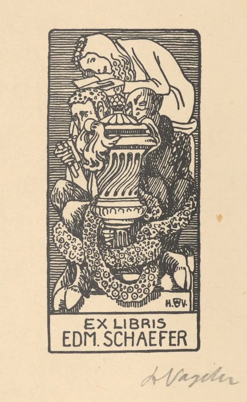 Ex Libris Edm Schaefer