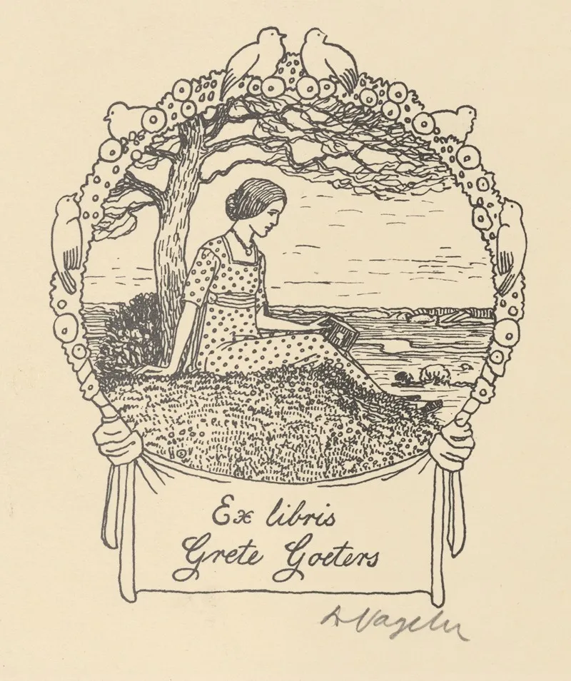 Ex Libris Grete Groeters