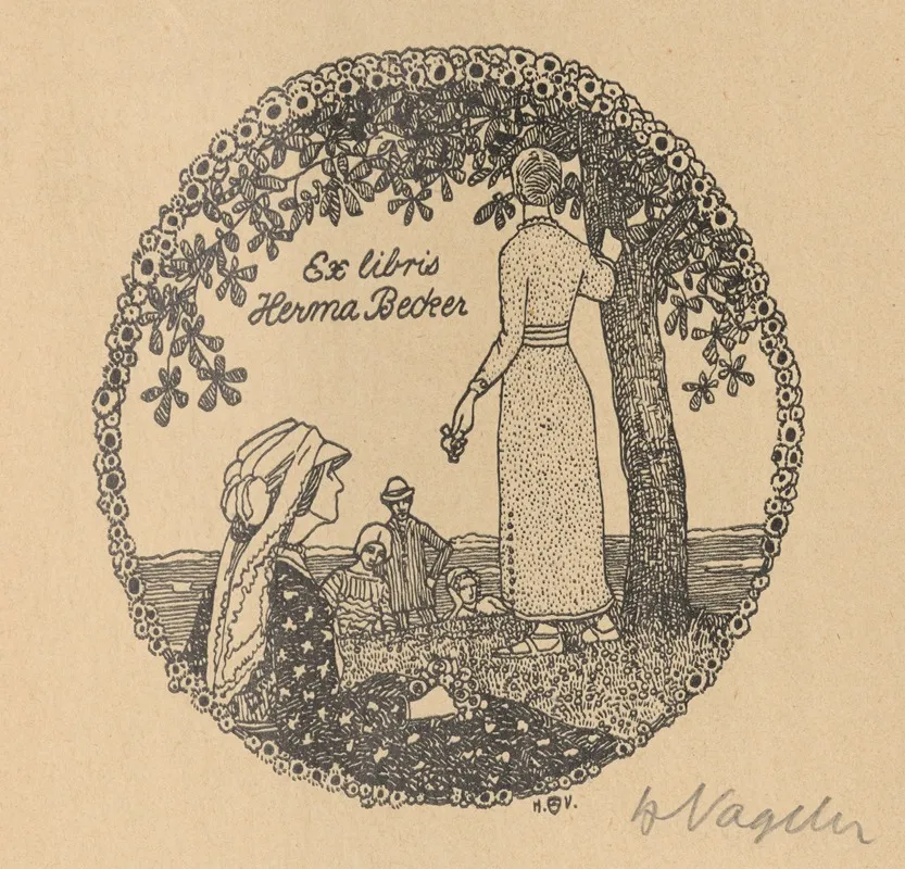 Ex Libris Herma Becker