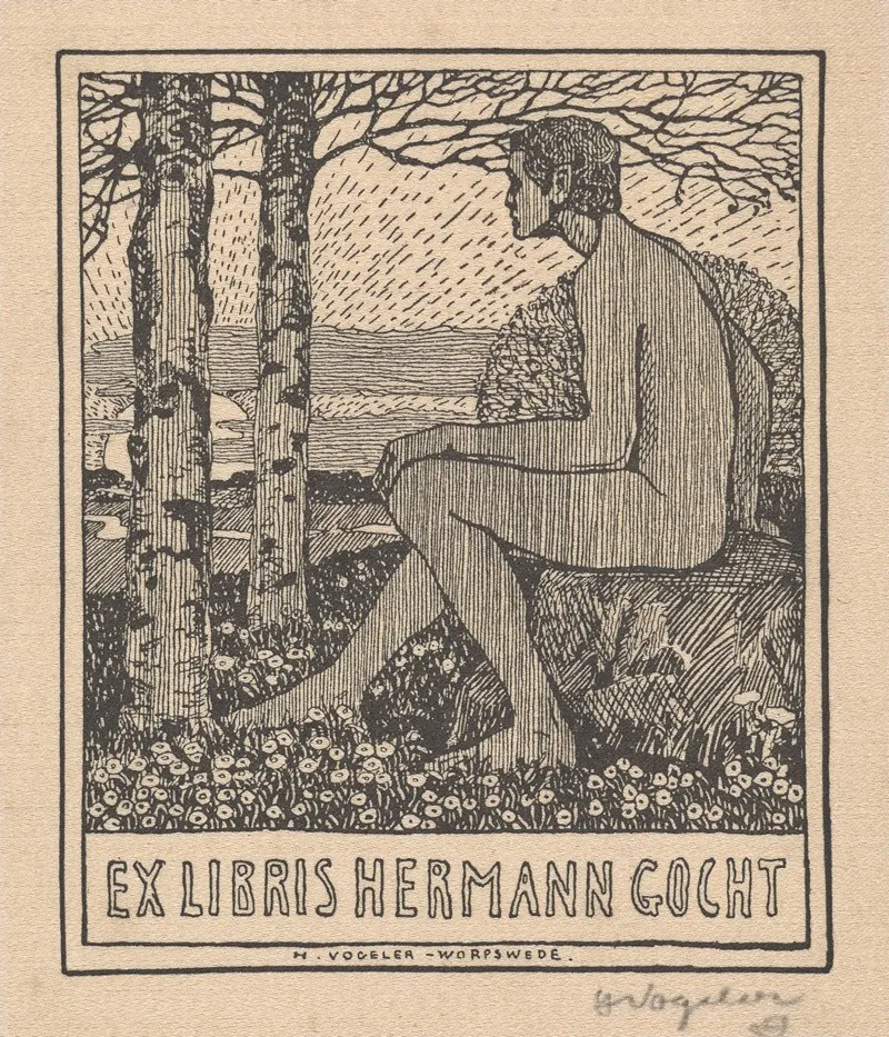 Ex Libris Hermann Gocht